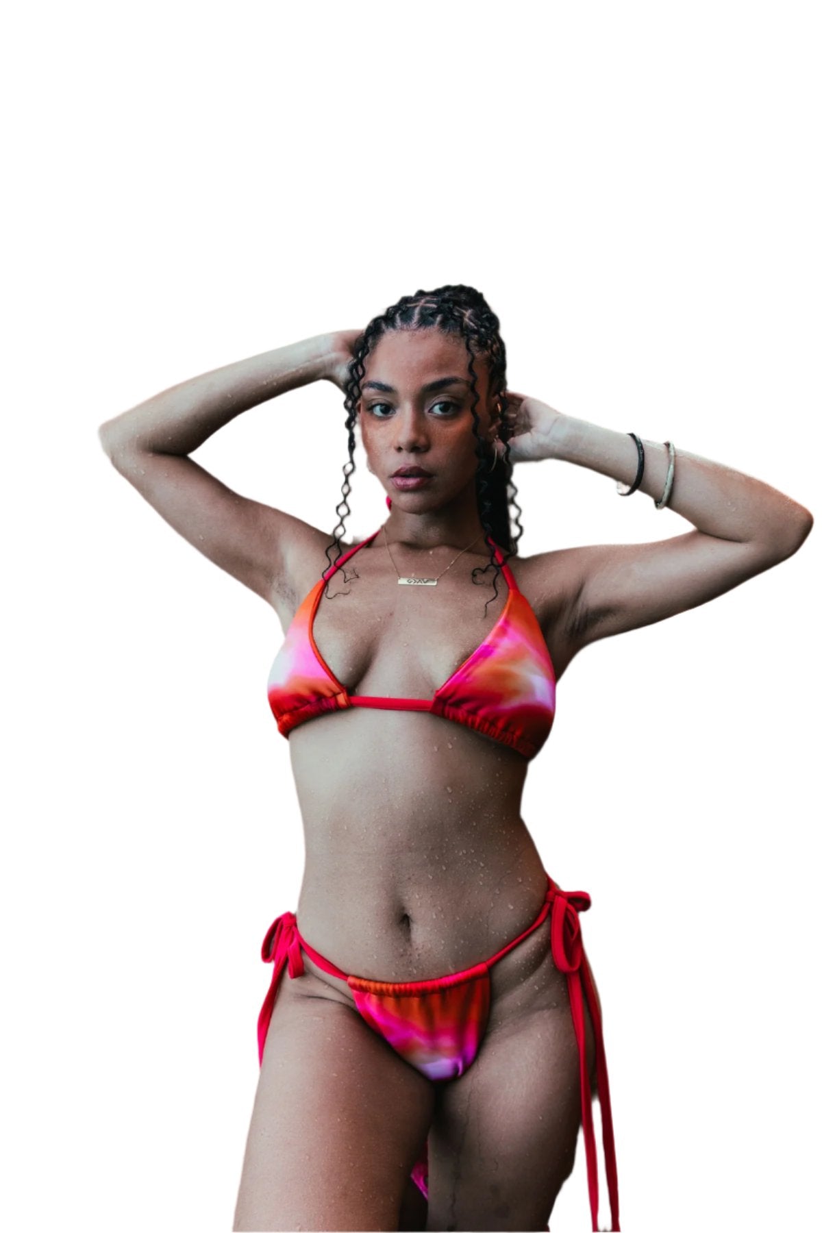  Sunset-Inspired Soleil Dikini with Adjustable Strings – Perfect for Every Body Type