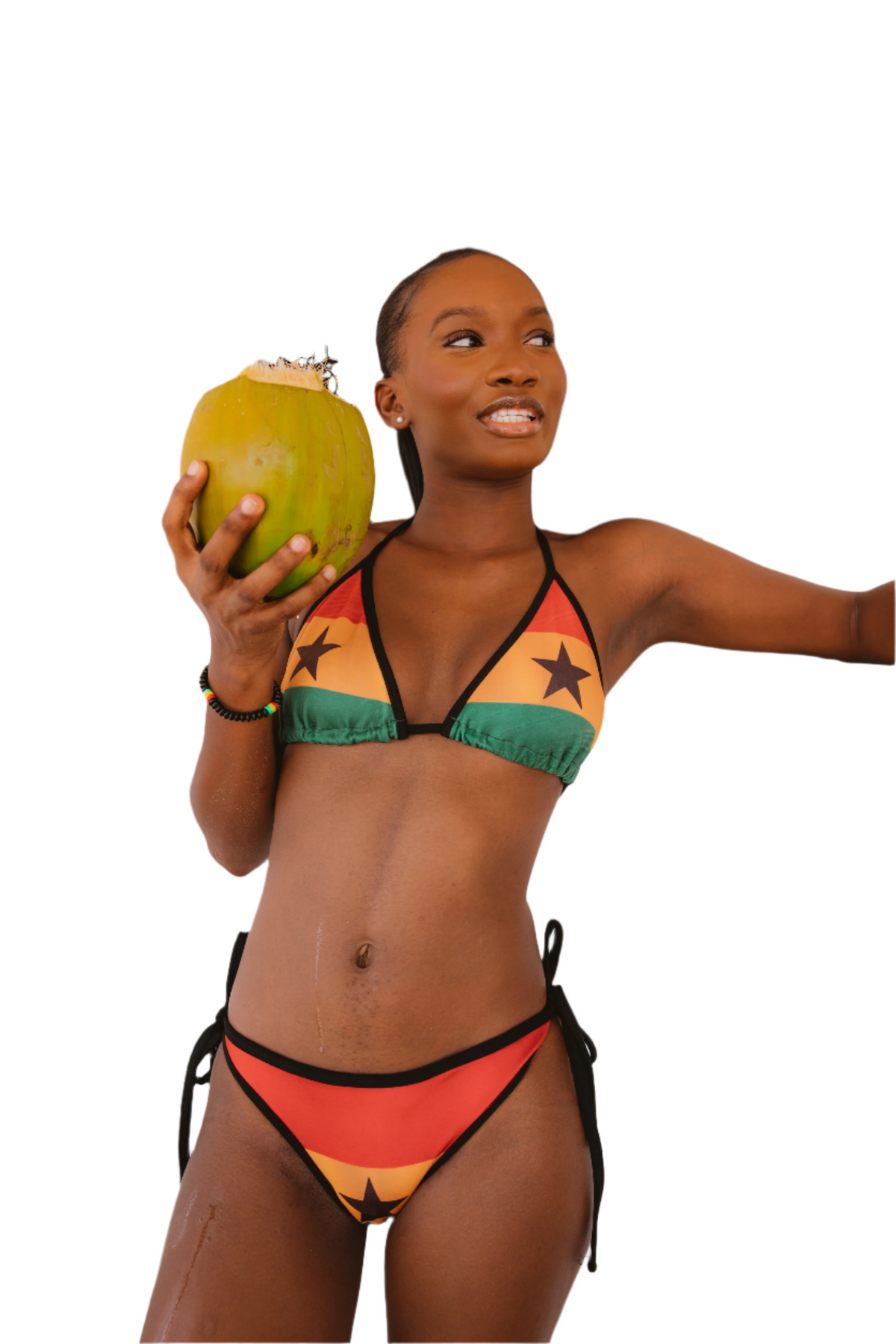 THE GHANA FLAG DIKINI swimsbydidi